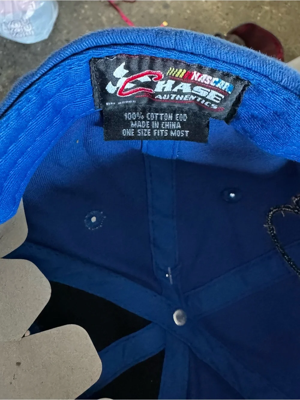 Jimmie Johnson NWT #48 Lowes Racing 5X Champion NASCAR Strapback Hat Blue⁠